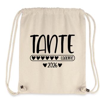 Tante 2026 loading - Stanley/Stella recycelter Gym Bag - Naturweiß - Vorne