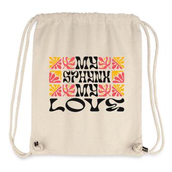 Sphynx Cat Love - Stanley/Stella Recycled Gym Bag - natural - Front