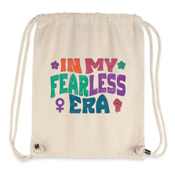 In my Fearless Era - Stanley/Stella Recycled Gym Bag - natural - Front