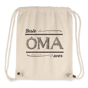Oma ist die Beste / Best Oma Ever - Stanley/Stella Recycled Gym Bag - natural - Front