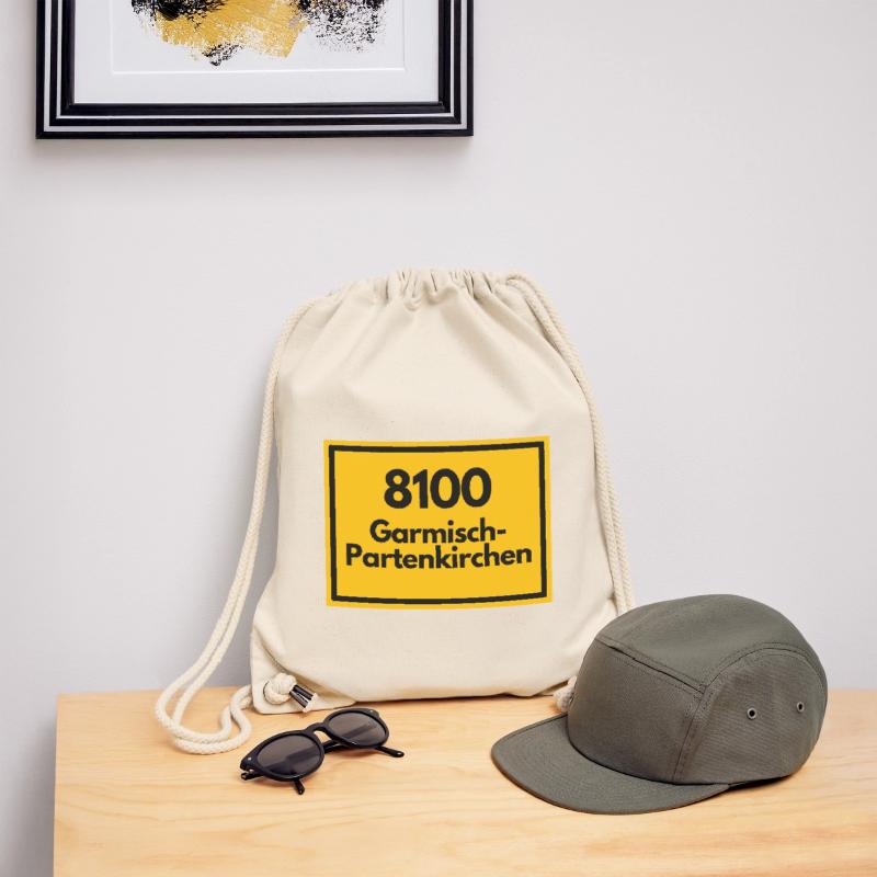 OLD POSTCODE POSTCODE 8100 GARMISCH-PARTENKIRCHEN Stanley/Stella Recycled Gym Bag