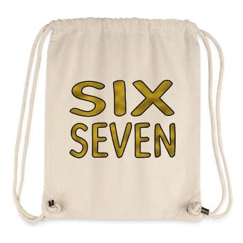 Six Seven Gold - Stanley/Stella Recycled Gym Bag - natural - Front