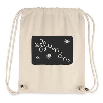 Mensch - Stanley/Stella recycelter Gym Bag - Naturweiß - Vorne