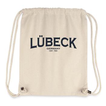 Lübeck - Stanley/Stella recycelter Gym Bag - Naturweiß - Vorne