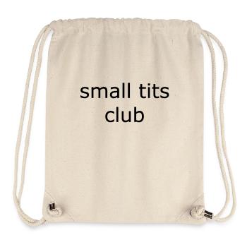 small tits club - Stanley/Stella recycelter Gym Bag - Naturweiß - Vorne