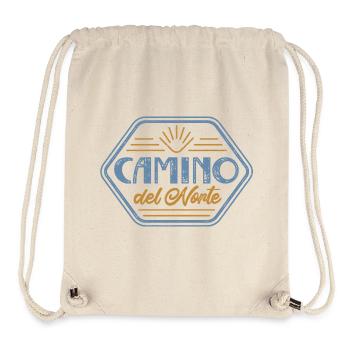 Camino del Norte Pilgrim's Stamp | Santiago - Stanley/Stella Recycled Gym Bag - natural - Front