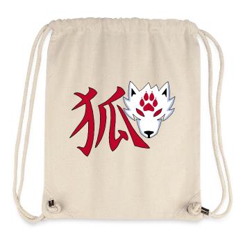 Japanischer weißer Fuchs - Stanley/Stella recycelter Gym Bag - Naturweiß - Vorne