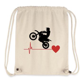 Motocross Passion - Stanley/Stella recycelter Gym Bag - Naturweiß - Vorne