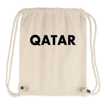 Qatar - Stanley/Stella Recycled Gym Bag - natural - Front
