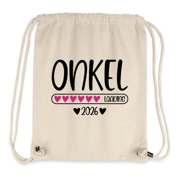 Onkel 2026 loading - Stanley/Stella recycelter Gym Bag - Naturweiß - Vorne