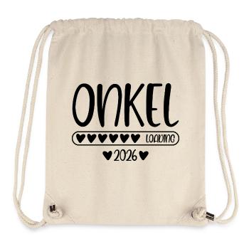 Onkel 2026 loading - Stanley/Stella recycelter Gym Bag - Naturweiß - Vorne