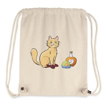 Chat-rentais - Stanley/Stella Recycled Gym Bag - natural - Front