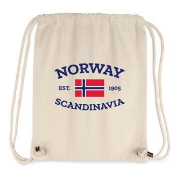 Norway - Norge - Norwegen - Scandinavia - 1905 - Stanley/Stella recycelter Gym Bag - Naturweiß - Vorne
