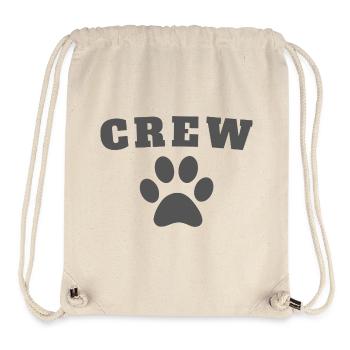 Crew Dog - Stanley/Stella recycelter Gym Bag - Naturweiß - Vorne