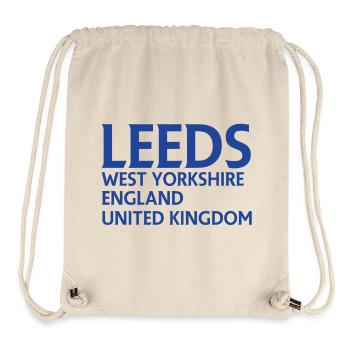 Leeds – England Lyrics Design - Stanley/Stella Recycled Gym Bag - natural - Front