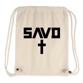 Erlöstes Kreuz Bibel Christlicher Glaube Jesus Erl - Stanley/Stella recycelter Gym Bag - Naturweiß - Vorne