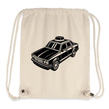 Police car - Stanley/Stella Recycled Gym Bag - natural - Front