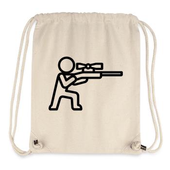 sniper - Stanley/Stella Recycled Gym Bag - natural - Front