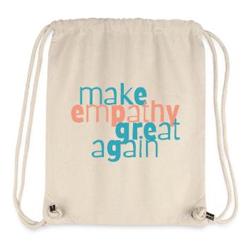 Make Empathy Great Again - Stanley/Stella Recycled Gym Bag - natural - Front