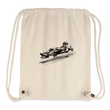 Street luge - Stanley/Stella Recycled Gym Bag - natural - Front