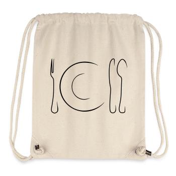 eat - Stanley/Stella Recycled Gym Bag - natural - Front