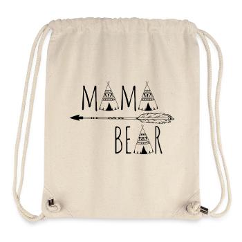 Mama Bear - ethno - Stanley/Stella Recycled Gym Bag - natural - Front