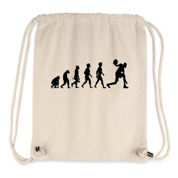 basketball basketball dribbling dunking center team4 - Stanley/Stella Recycled Gym Bag - natural - Front