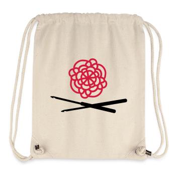 crochet - Stanley/Stella Recycled Gym Bag - natural - Front