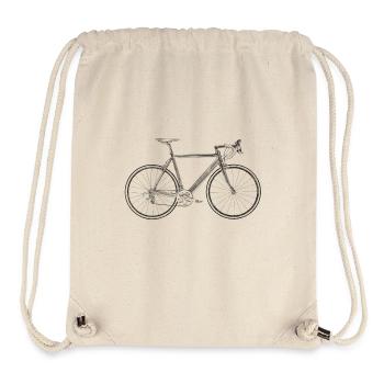 vélo de course - Sac à cordon recyclé Stanley/Stella - blanc naturel - Devant