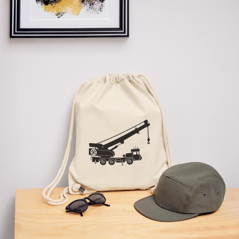 Kranwagen oder Abschleppwagen Stanley/Stella recycelter Gym Bag