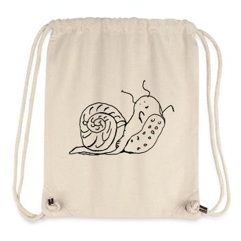 snail - Stanley/Stella Recycled Gym Bag - natural - Front