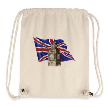 Big Ben - Stanley/Stella recycelter Gym Bag - Naturweiß - Vorne
