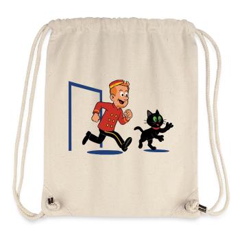 Franky & Meeko – Humbug Hotel - Stanley/Stella recycelter Gym Bag - Naturweiß - Vorne