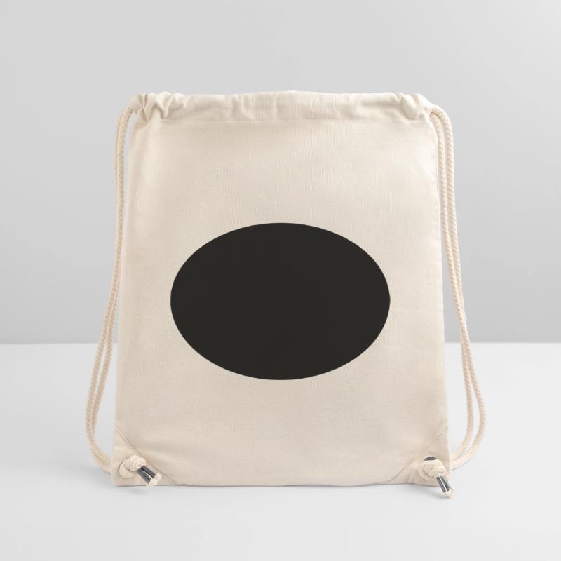 Ellipse oder Oval Stanley/Stella recycelter Gym Bag