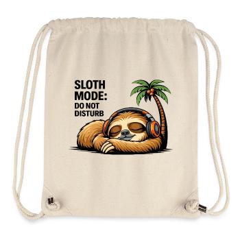 Sloth Mode Do Not Disturb - Stanley/Stella Recycled Gym Bag - natural - Front