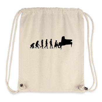 Evolution Pianist - Stanley/Stella recycelter Gym Bag - Naturweiß - Vorne