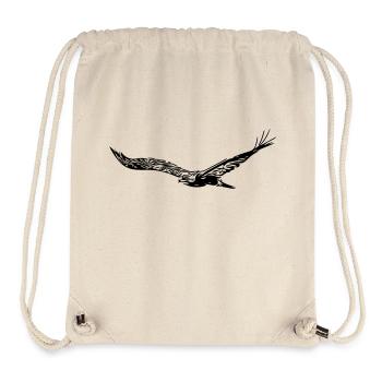 Eagle - Stanley/Stella Recycled Gym Bag - natural - Front