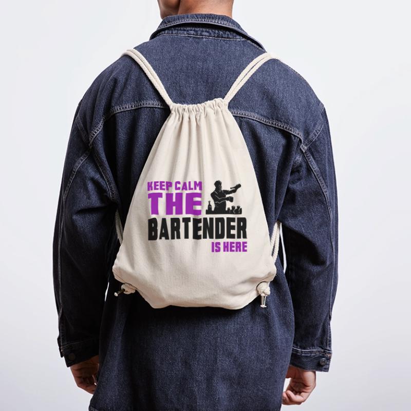 Keep Calm Barkeeper Design Stanley/Stella recycelter Gym Bag