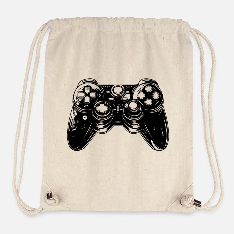 Spiel Controller - Stanley/Stella recycelter Gym Bag - Naturweiß