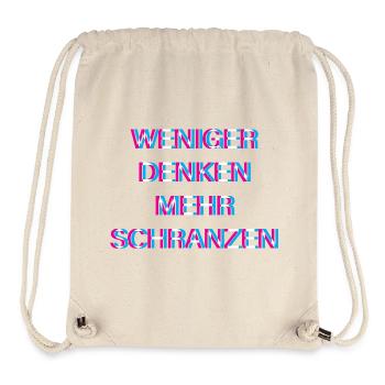 Hardtekk Tekk - Sac à cordon recyclé Stanley/Stella - blanc naturel - Devant