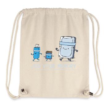 Softwareingenieur IT-Support J-og Your Memory Gym - Stanley/Stella recycelter Gym Bag - Naturweiß - Vorne