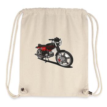 Illustration // Moped - Stanley/Stella Recycled Gym Bag - natural - Front