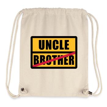 Brother - Uncle - Sac à cordon recyclé Stanley/Stella - blanc naturel - Devant