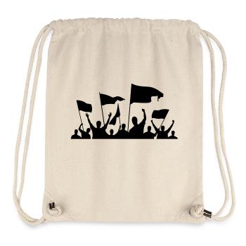 Demonstration / protest - Stanley/Stella Recycled Gym Bag - natural - Front