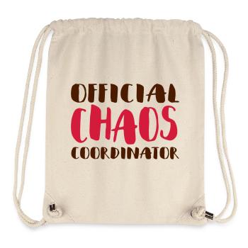 Offizieller Chaos Koordinator / Koordinator - Stanley/Stella recycelter Gym Bag - Naturweiß - Vorne