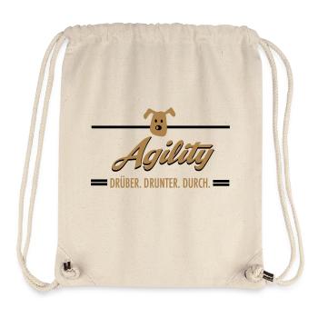 Agility - Stanley/Stella recycelter Gym Bag - Naturweiß - Vorne