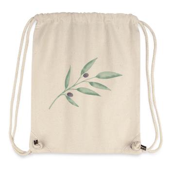 Olive Zweig - Stanley/Stella recycelter Gym Bag - Naturweiß - Vorne