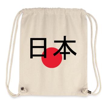 Japon 日本 – Chemise streetwear minimale - Sac à cordon recyclé Stanley/Stella - blanc naturel - Devant