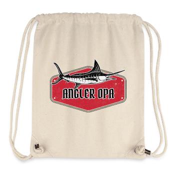 PÊCHEUR GRAND-PÈRE MARLIN MODERNE - Sac à cordon recyclé Stanley/Stella - blanc naturel - Devant