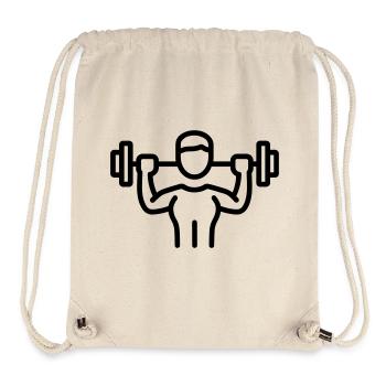 bodybuilding - Stanley/Stella Recycled Gym Bag - natural - Front